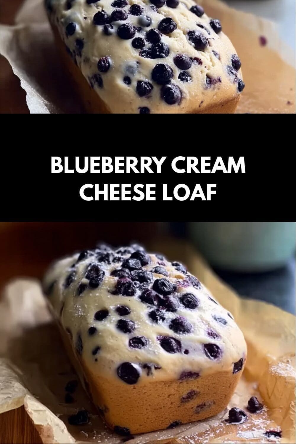 Blueberry Cream Cheese Loaf