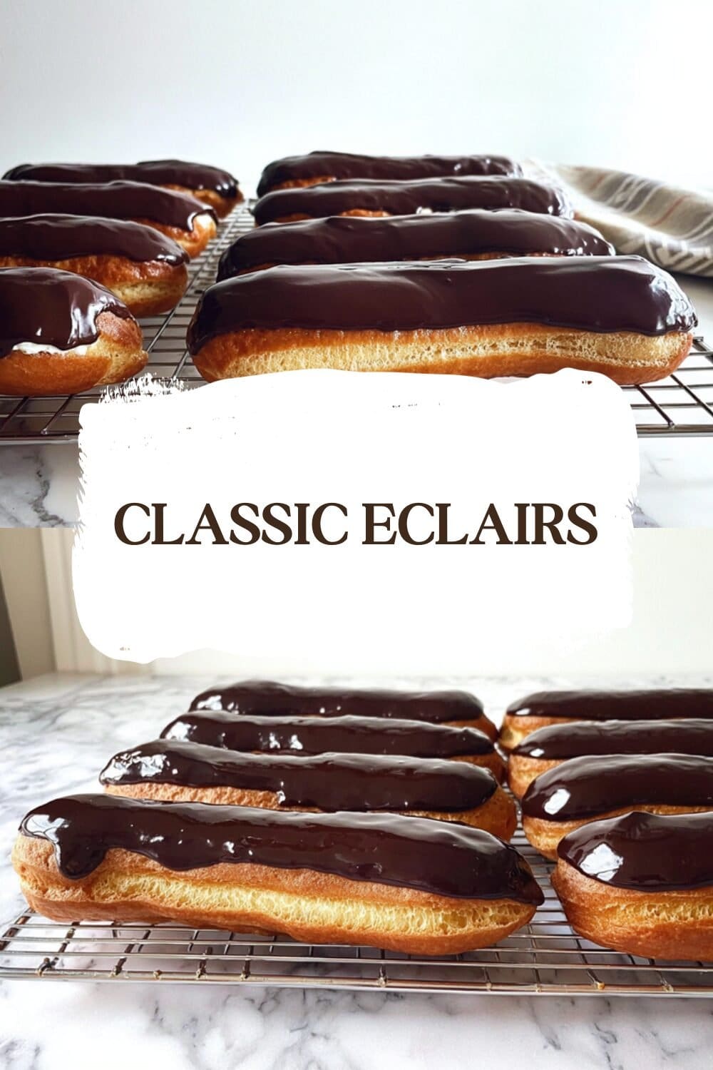 Classic Eclair Recipe Easy Homemade Version 7 Classic Eclairs