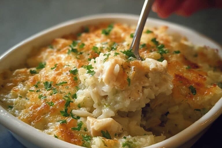 Creamy Chicken And Rice Casserole 70.Png