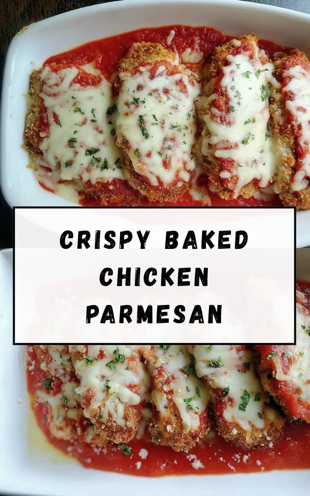 Baked Chicken Parmesan Recipe 7 Crispy Baked Chicken Parmesan