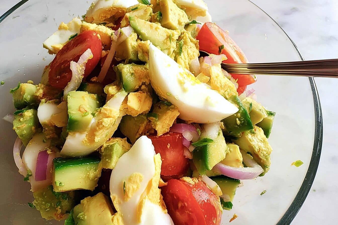 Egg And Avocado Salad