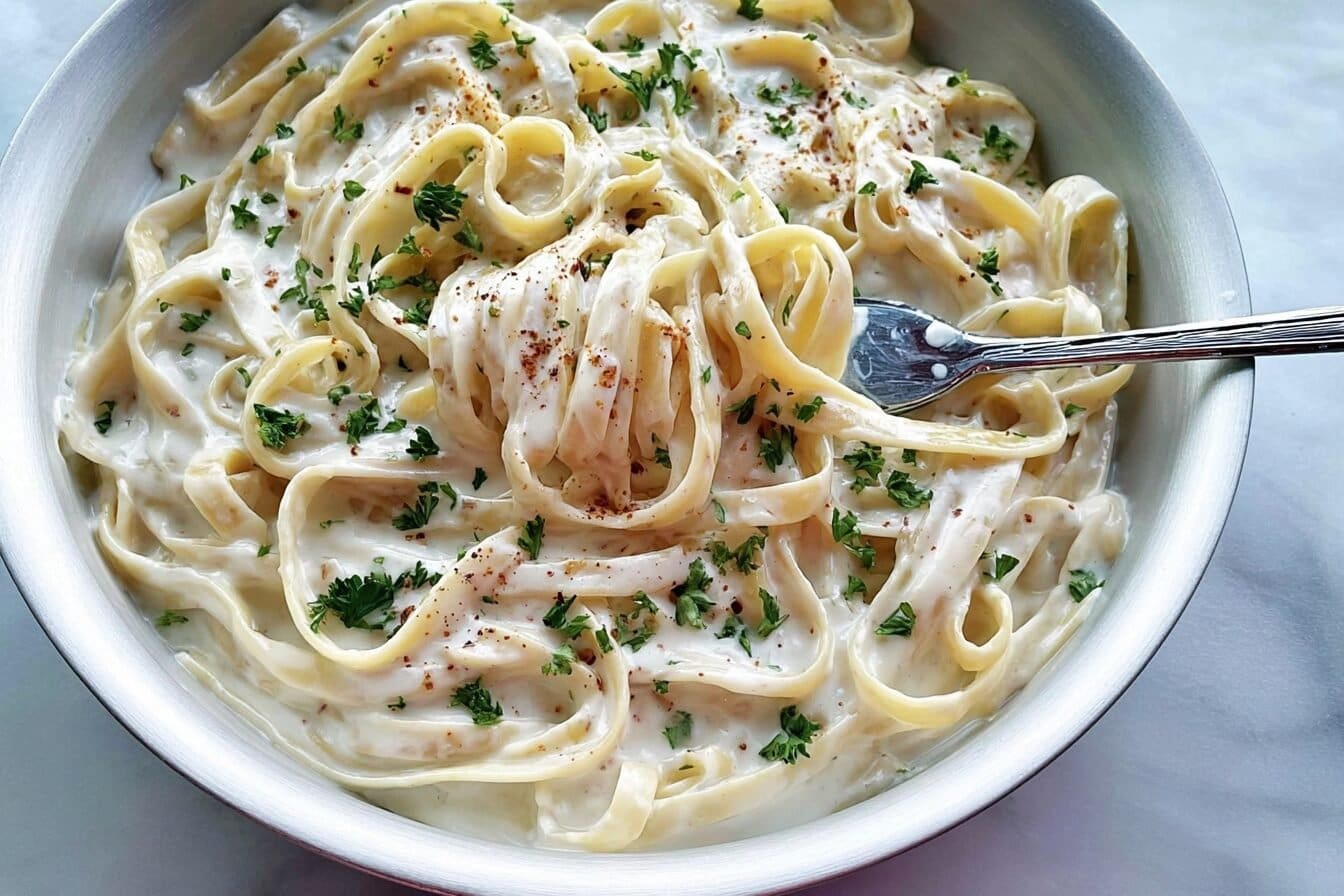 Fettuccine Alfredo Recipe Easy Creamy Pasta Dinner 6 Fettuccine Alfredo