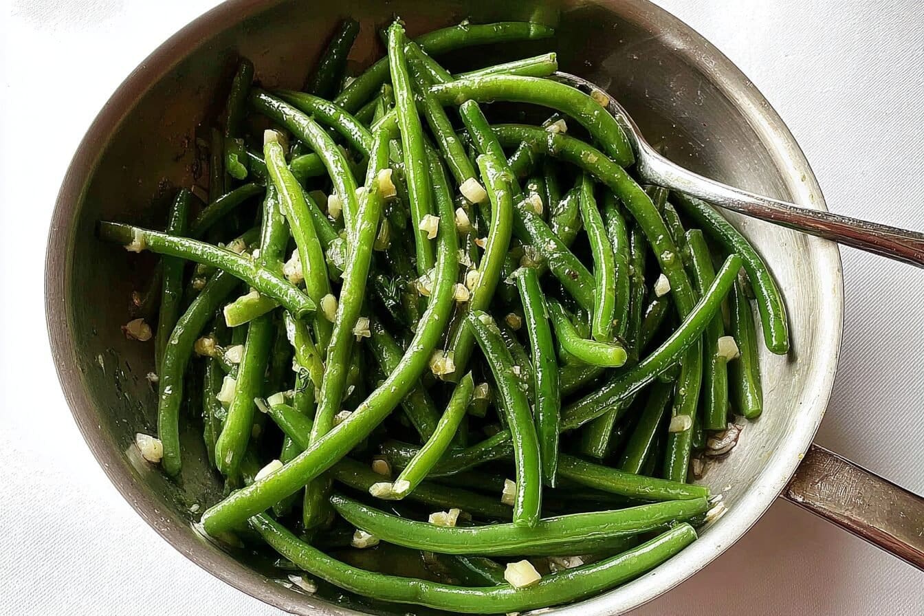 Sautéed Green Beans With Garlic Recipe 6 Garlic Green Beans