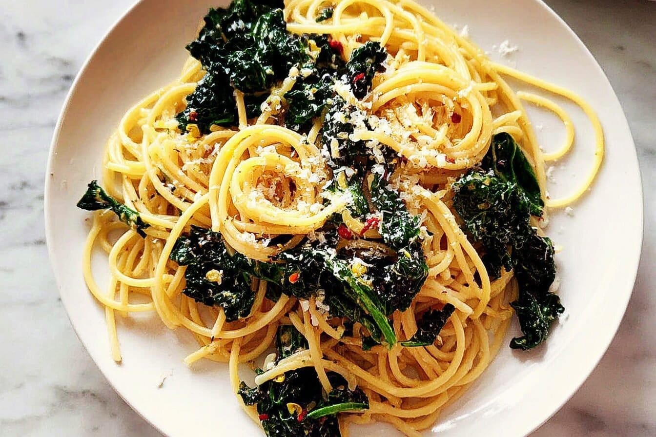 Garlic Kale Pasta