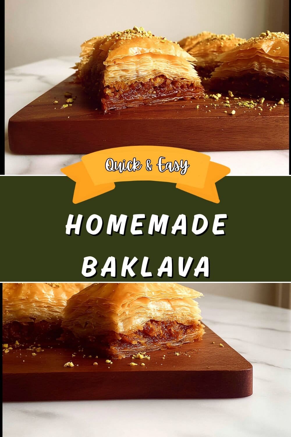 Baklava Recipe Layered Phyllo Nuts Honey Syrup 7 Homemade Baklava
