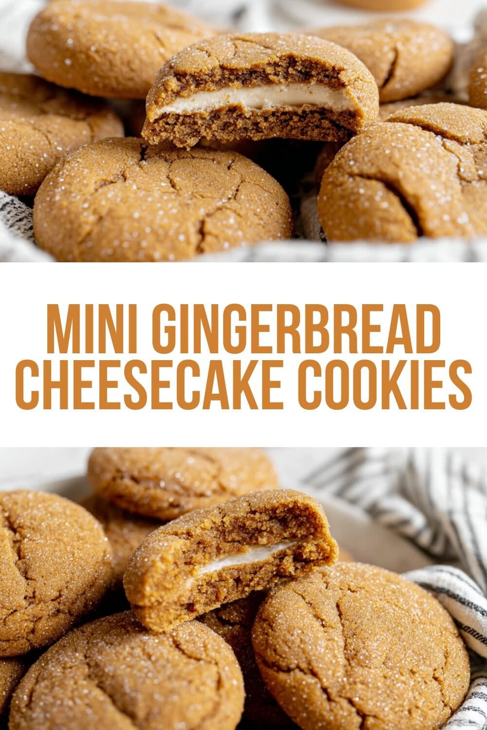 Mini Gingerbread Cheesecake Cookies Recipe 7 Mini Gingerbread Cheesecake Cookies