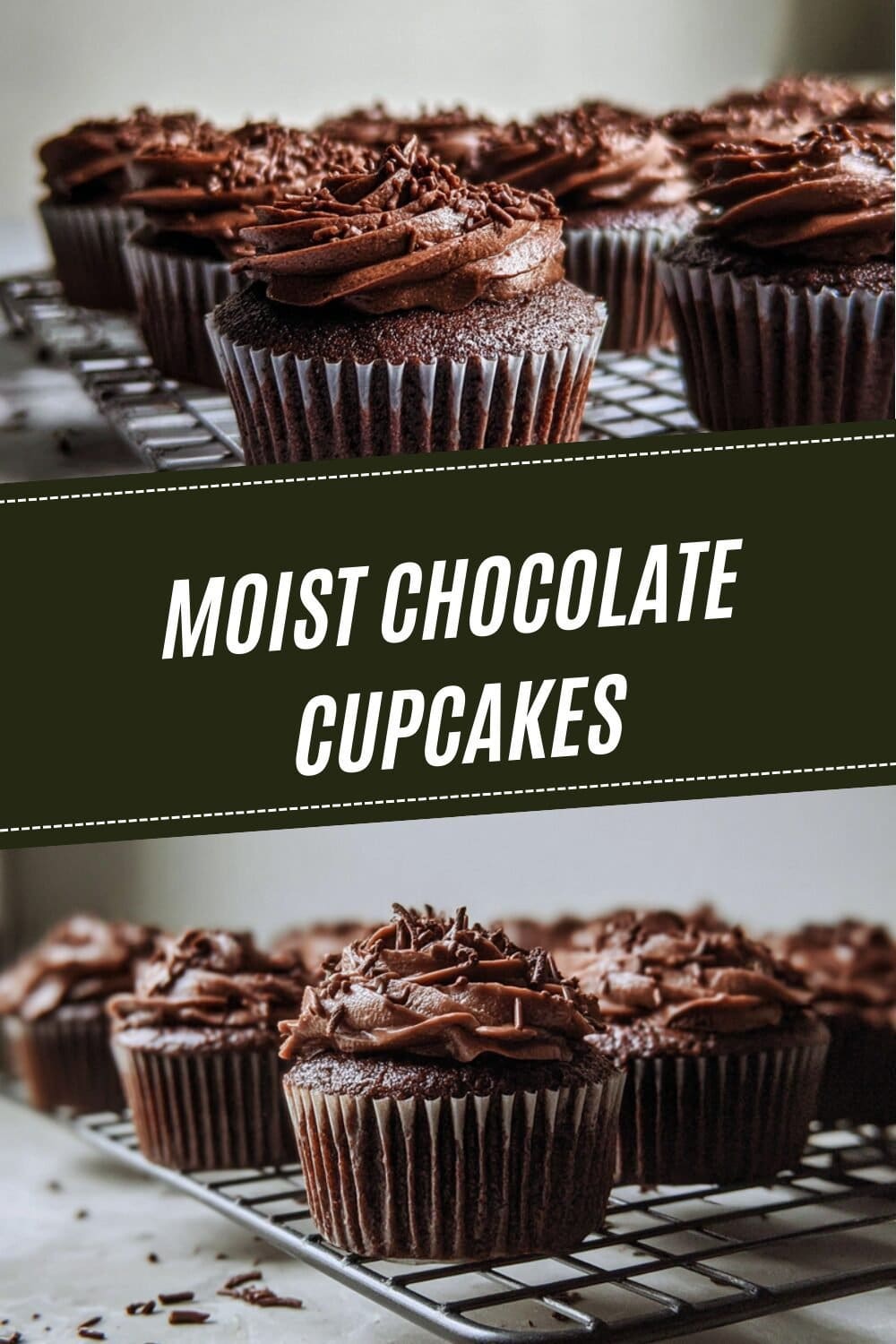Moist Chocolate Cupcakes