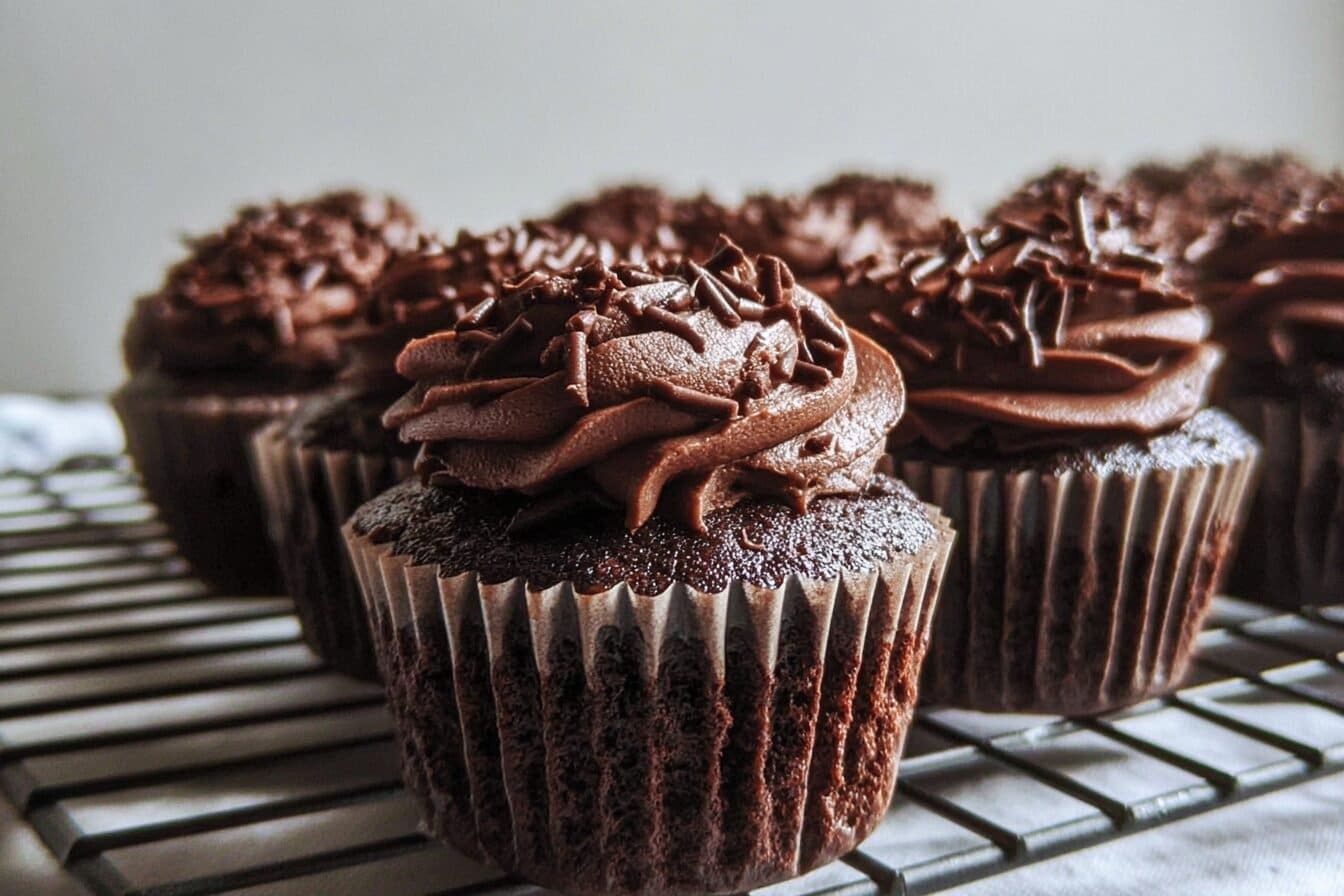 Moist Chocolate Cupcakes