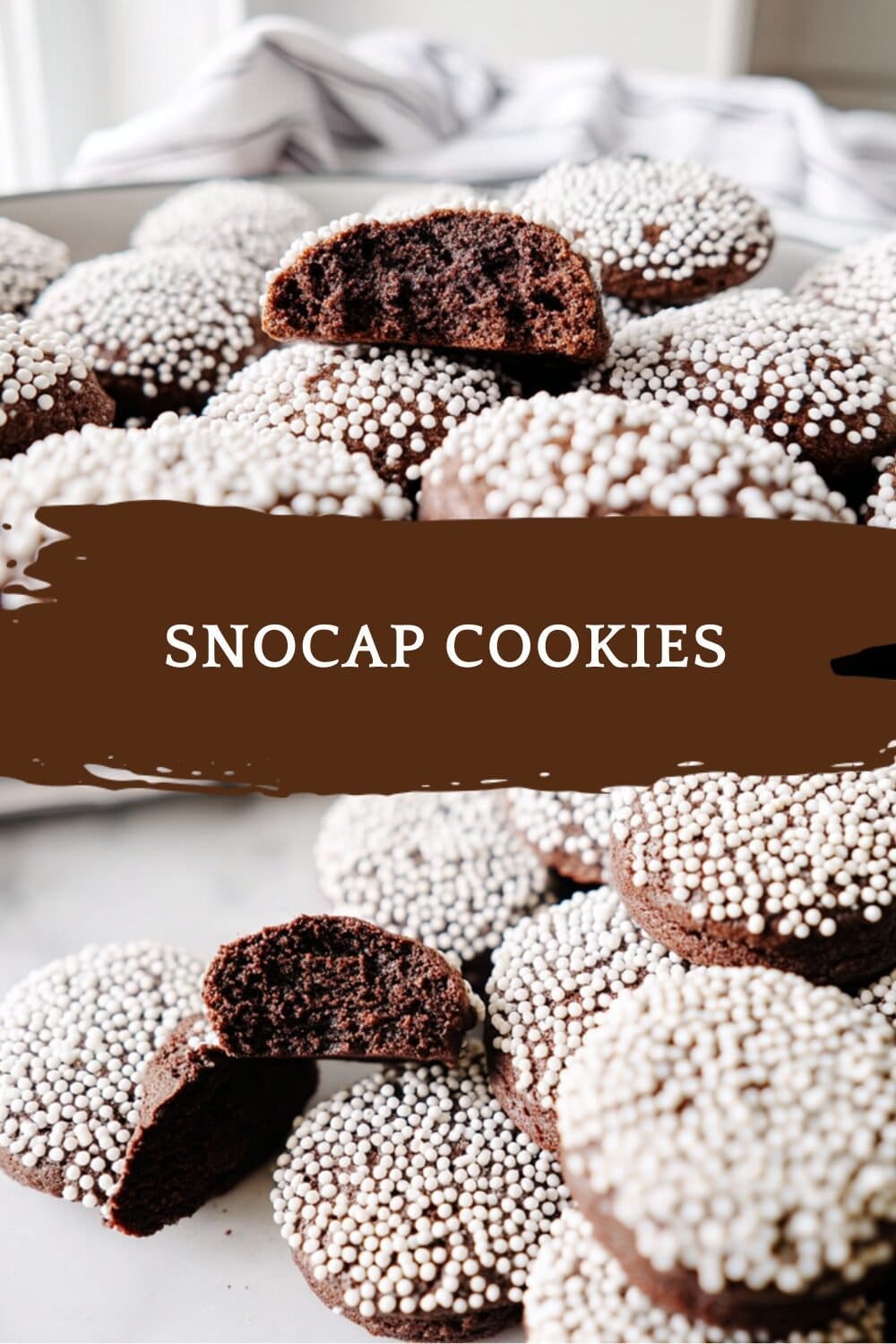 Sno-Caps Cookies Recipe Easy Chocolate Mint Treats 7 Snocap Cookies