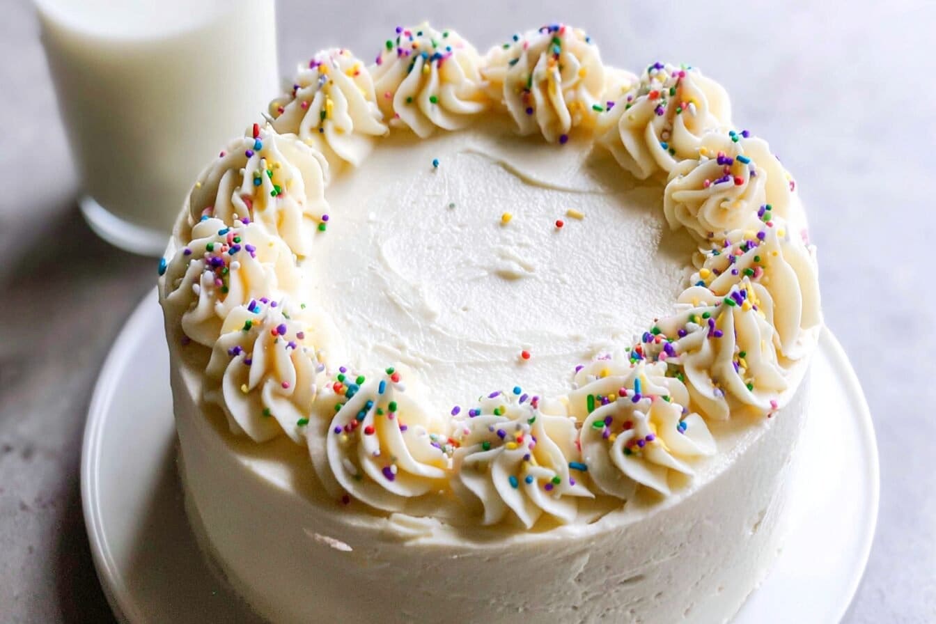 Vanilla Buttercream Frosting Recipe For Cakes And Cupcakes 6 Vanilla Buttercream Frosting
