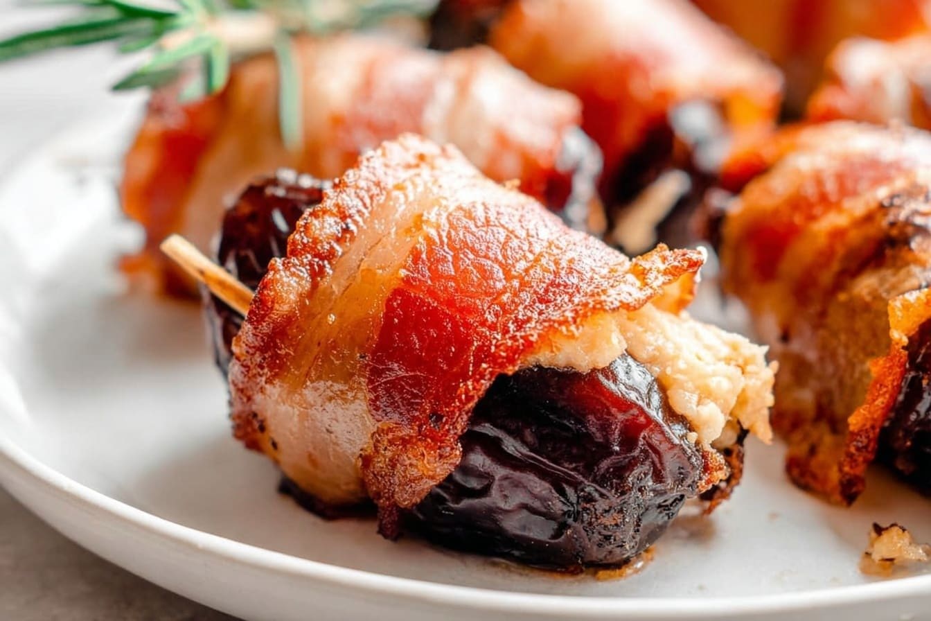 Bacon Wrapped Dates