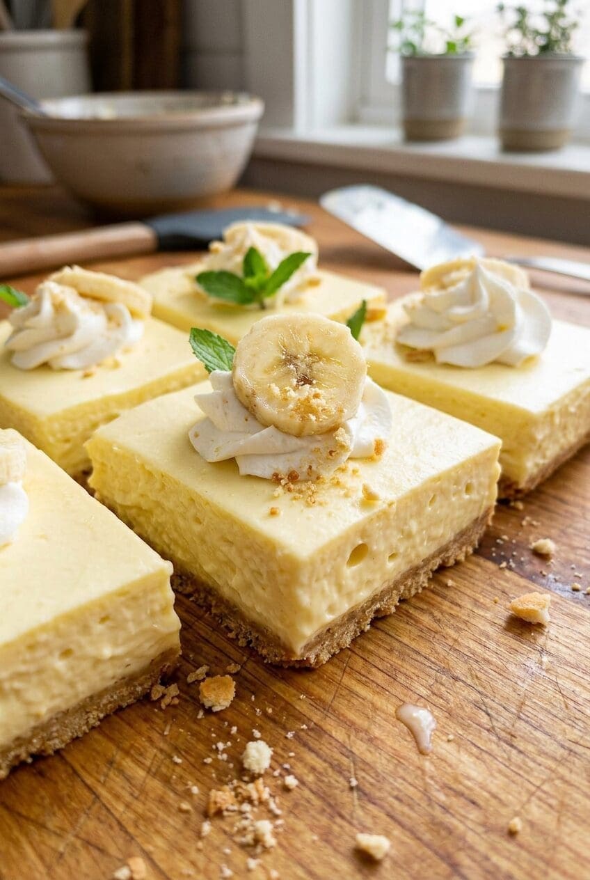 Banana Pudding Bars