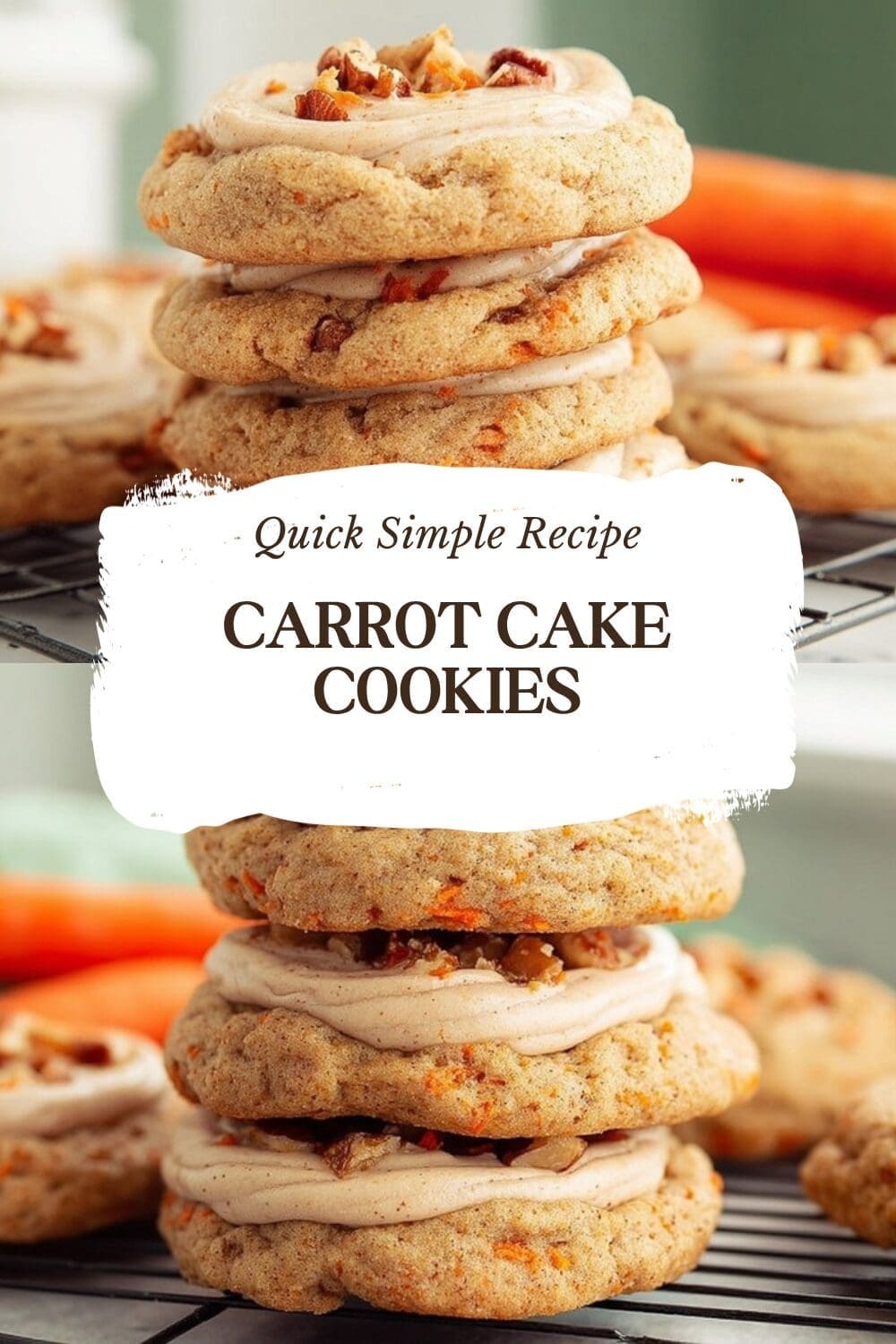 Carrot Cake Cookies Recipe Soft Chewy And Irresistible 7 Carrot Cake Cookies