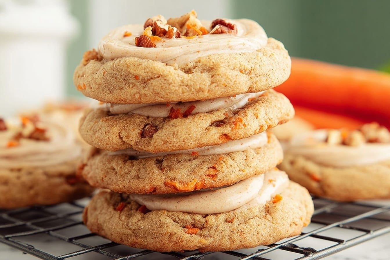 Carrot Cake Cookies Recipe Soft Chewy And Irresistible 6 Carrot Cake Cookies