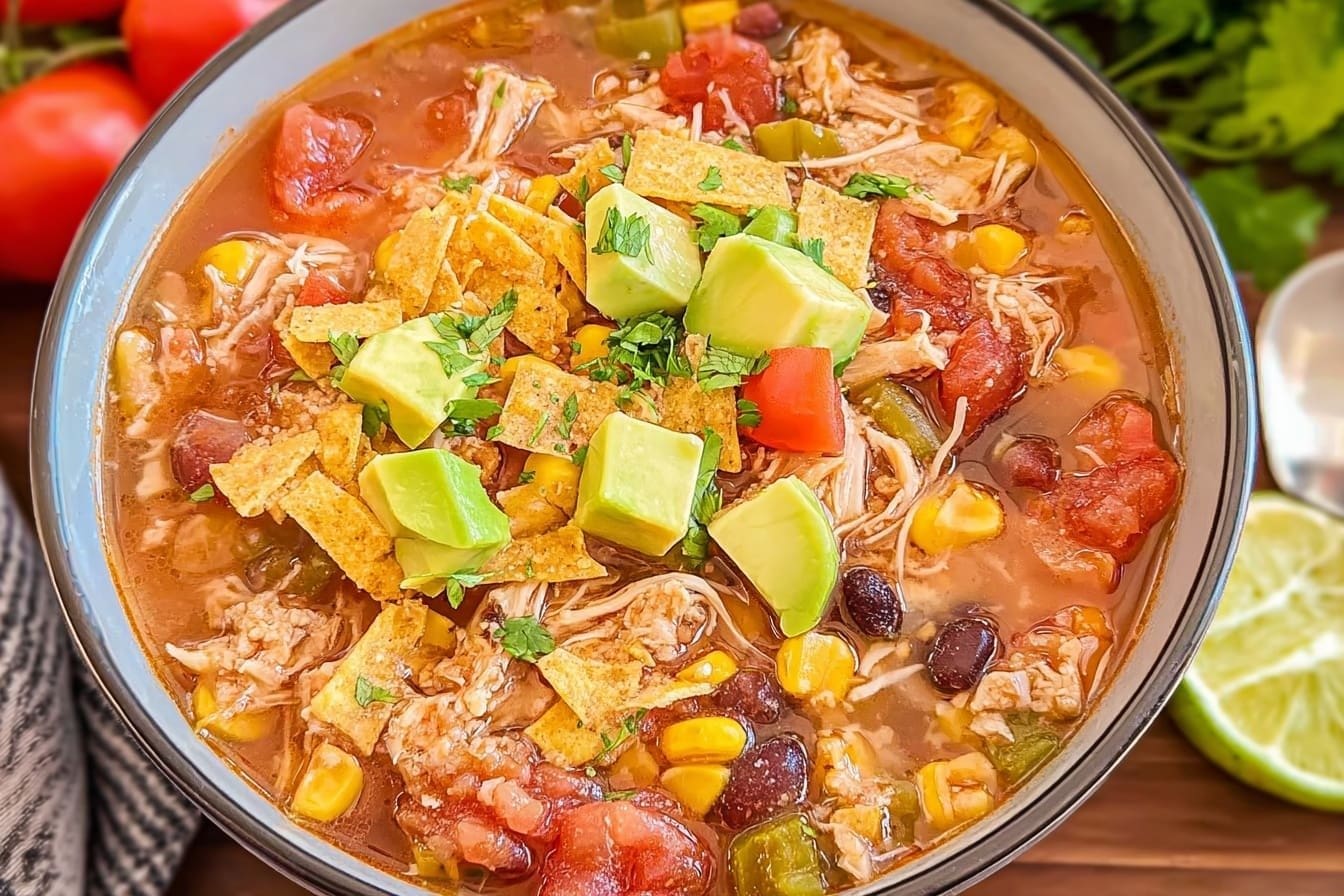 Chicken Taco Soup Recipe 6 Chicken Taco Soup