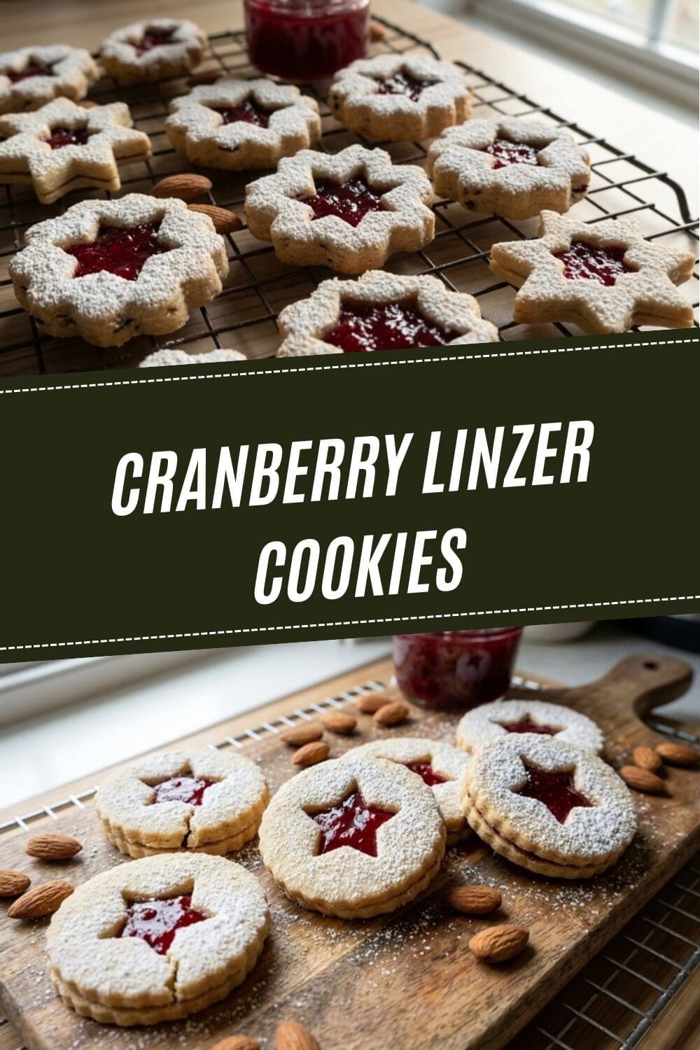 Cranberry Linzer Cookies Recipe For Holiday Baking 7 Cranberry Linzer Cookies