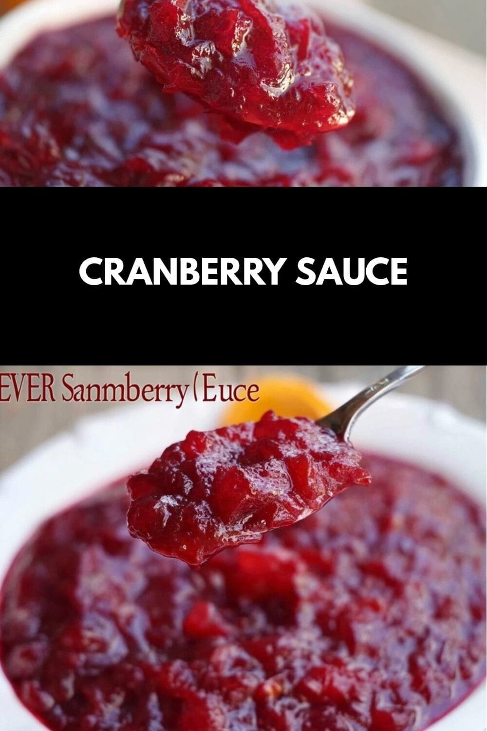 Homemade Cranberry Sauce Recipe For Thanksgiving Dinner 7 Cranberry Sauce