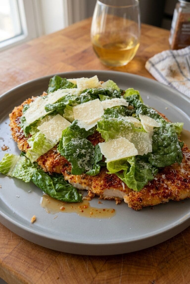 Crispy Chicken Caesar Cutlets 7.Png