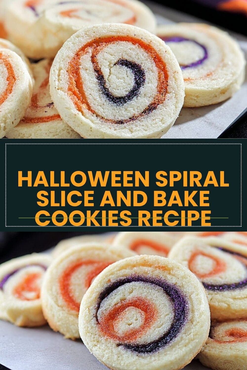 Spiral Halloween Cookies Recipe For Spooky Treats 7 Halloween Spiral Slice And Bake Cookies Recipe
