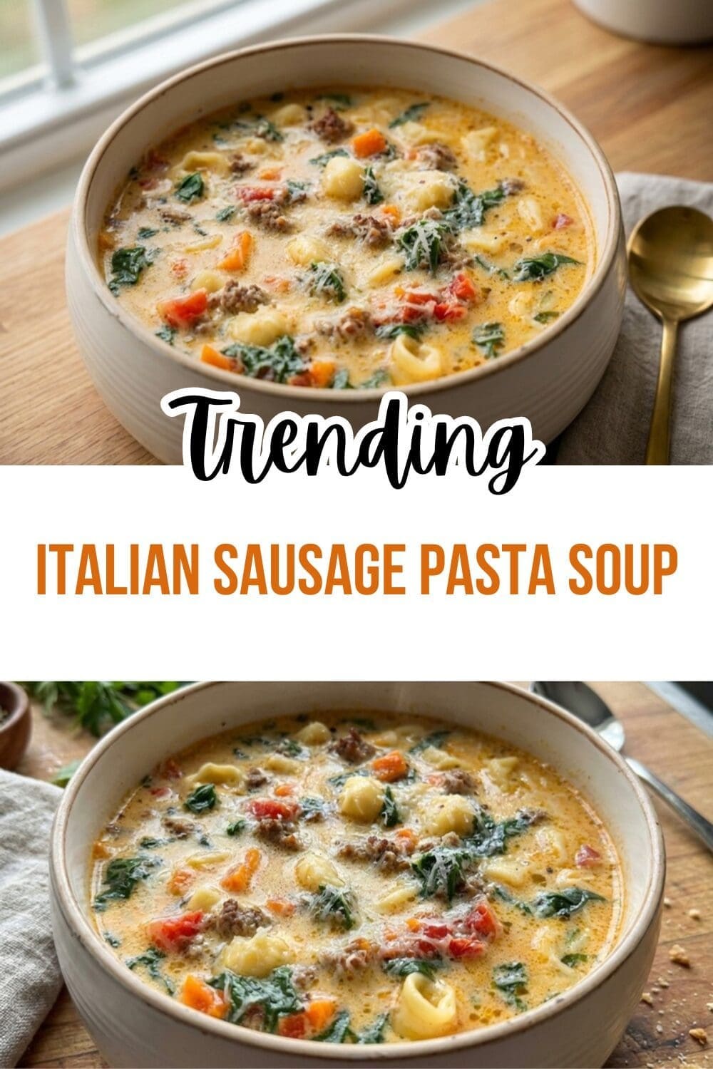 Italian Sausage Pasta Soup One Pot Recipe 7 Italian Sausage Pasta Soup