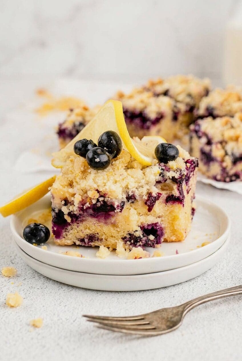 Lemon Blueberry Buckle