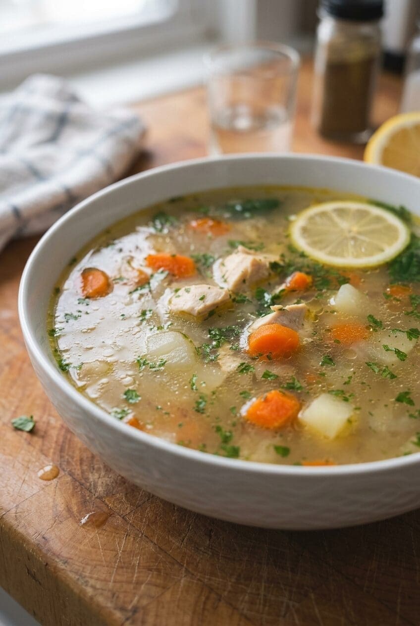 Lemon Chicken Soup Recipe 6 Lemon Chicken Soup