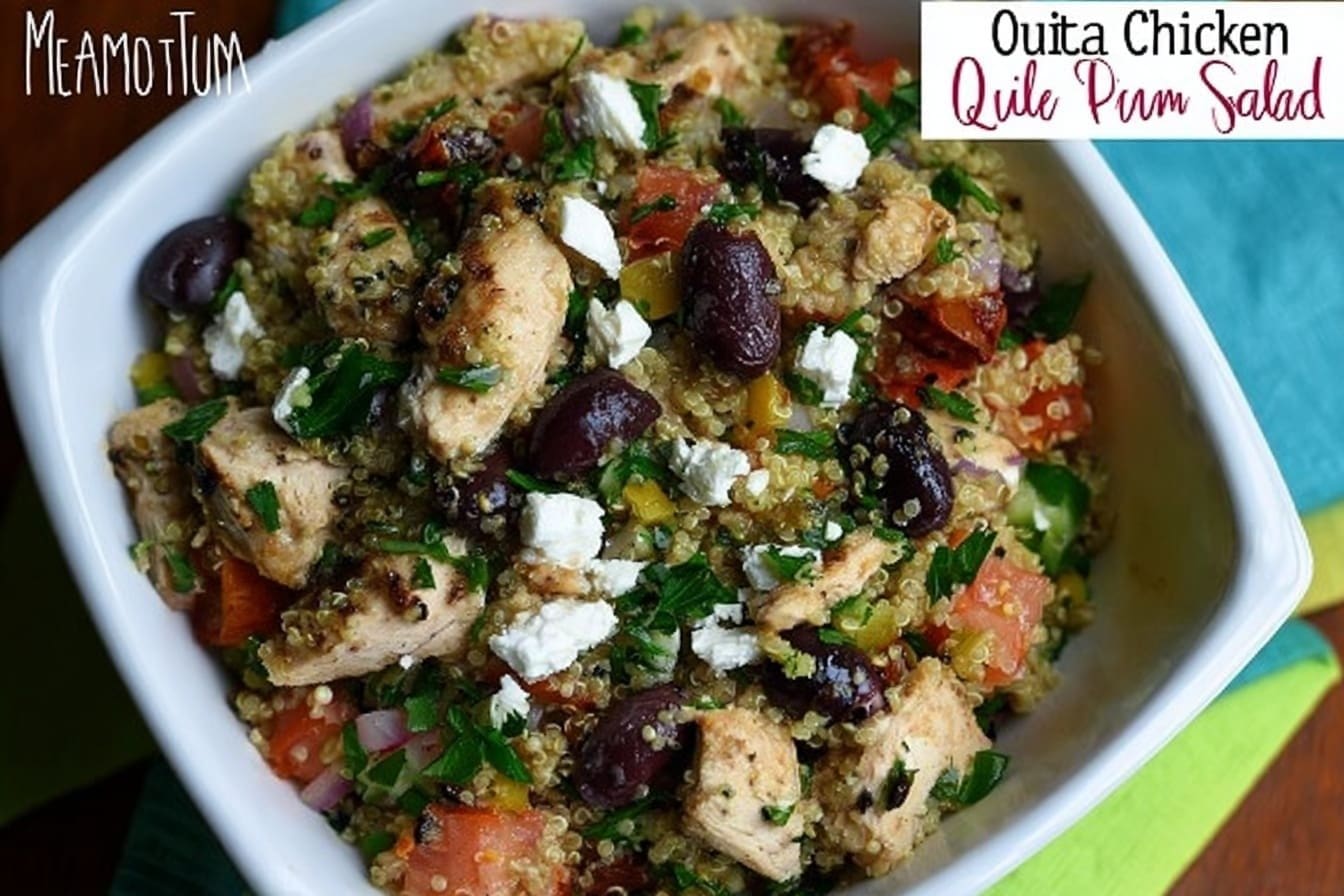 Mediterranean Chicken Quinoa Salad Recipe 6 Mediterranean Chicken Quinoa Salad