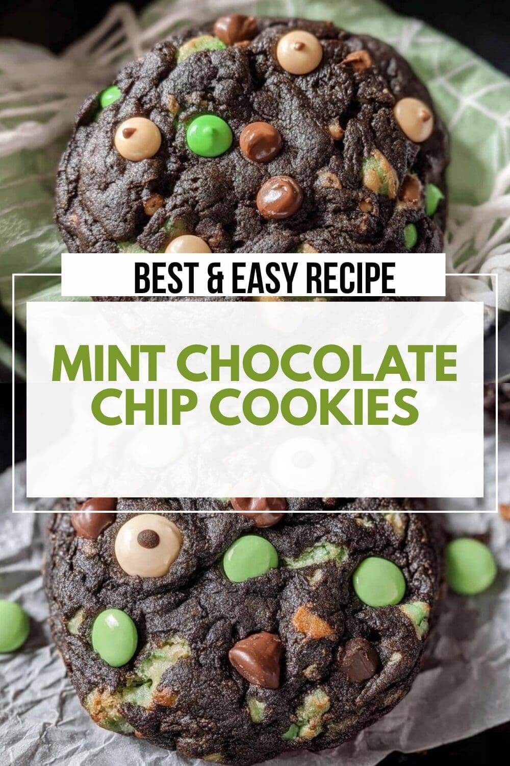 Mint Chocolate Chip Cookies Refreshing Homemade Recipe 7 Mint Chocolate Chip Cookies