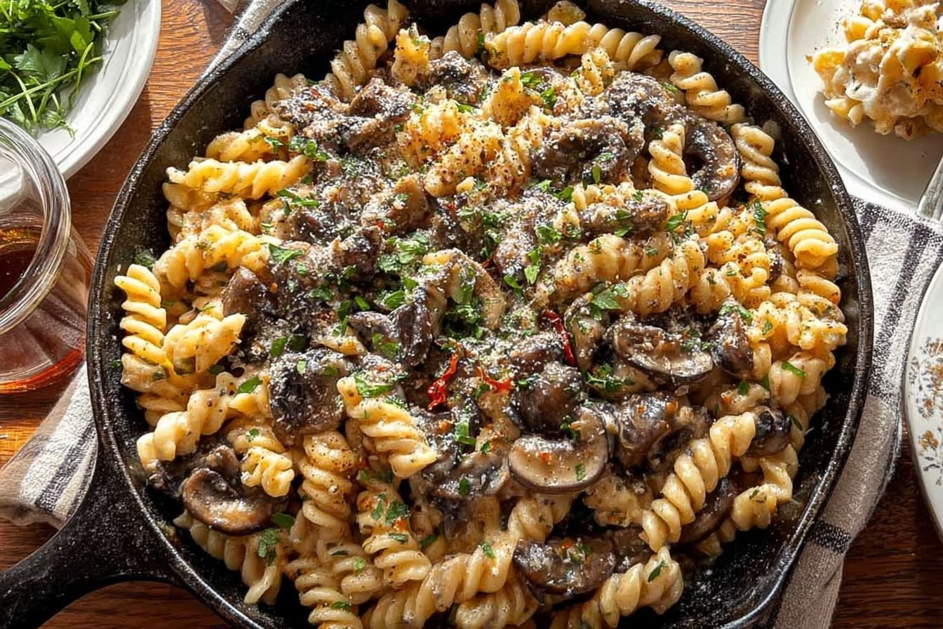 Mushroom Pasta Recipe 6 Mushroom Pasta Recipe
