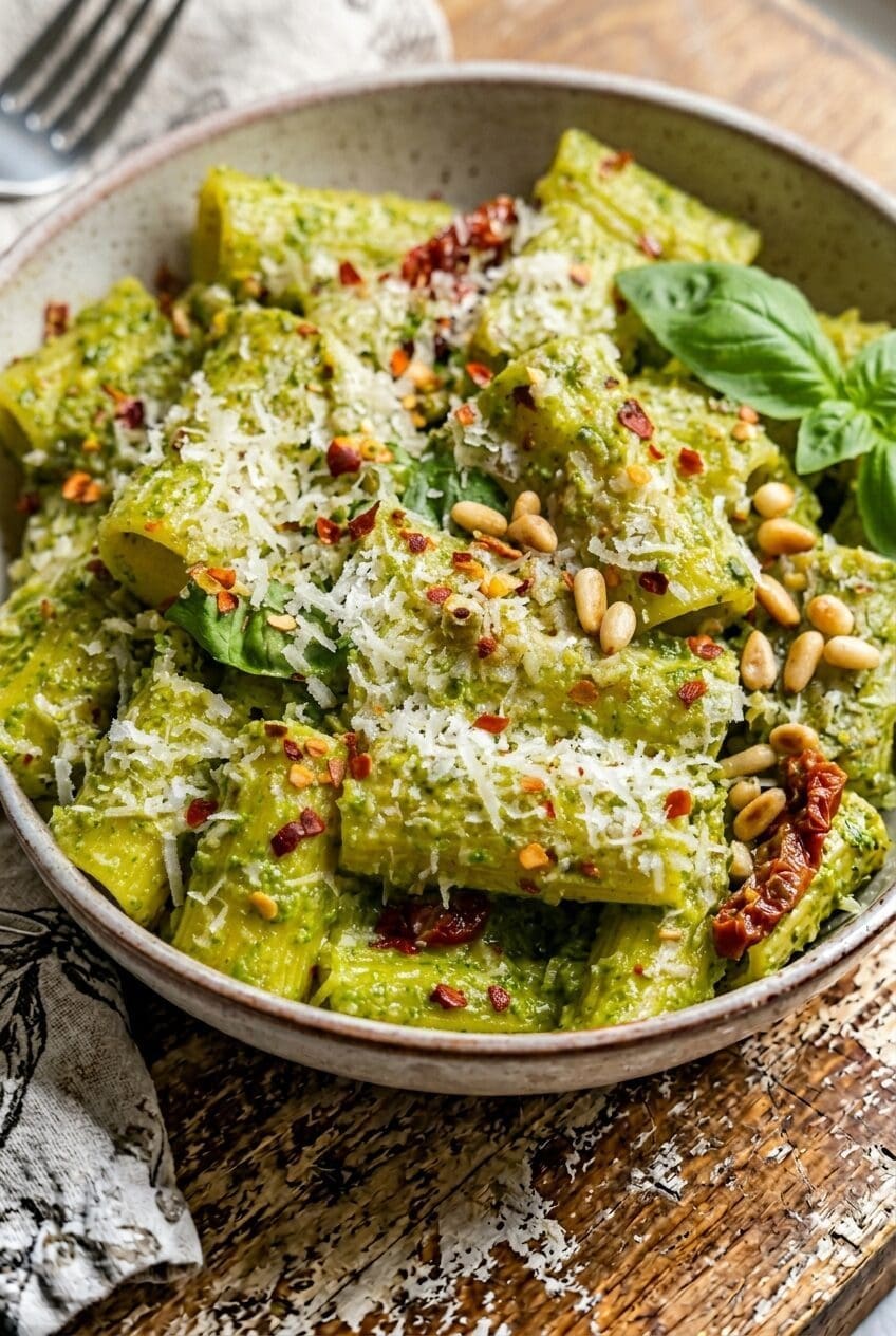 Pesto Rigatoni