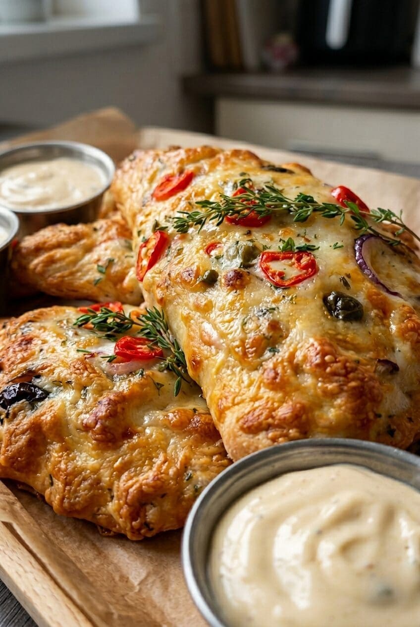 Easy Calzones Recipe 6 Pizza Calzone