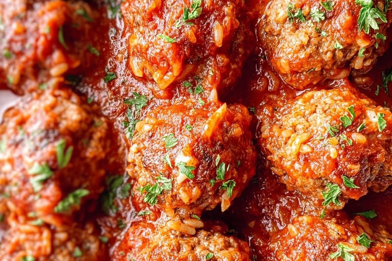 Porcupine Meatballs