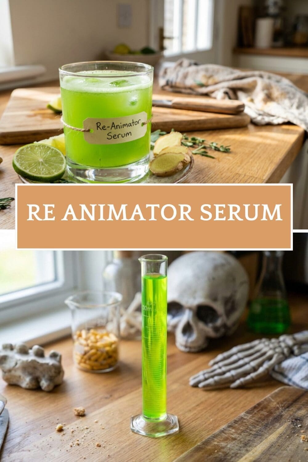 Re Animator Recipes Spooky Kitchen Experiments 7 Re Animator Serum