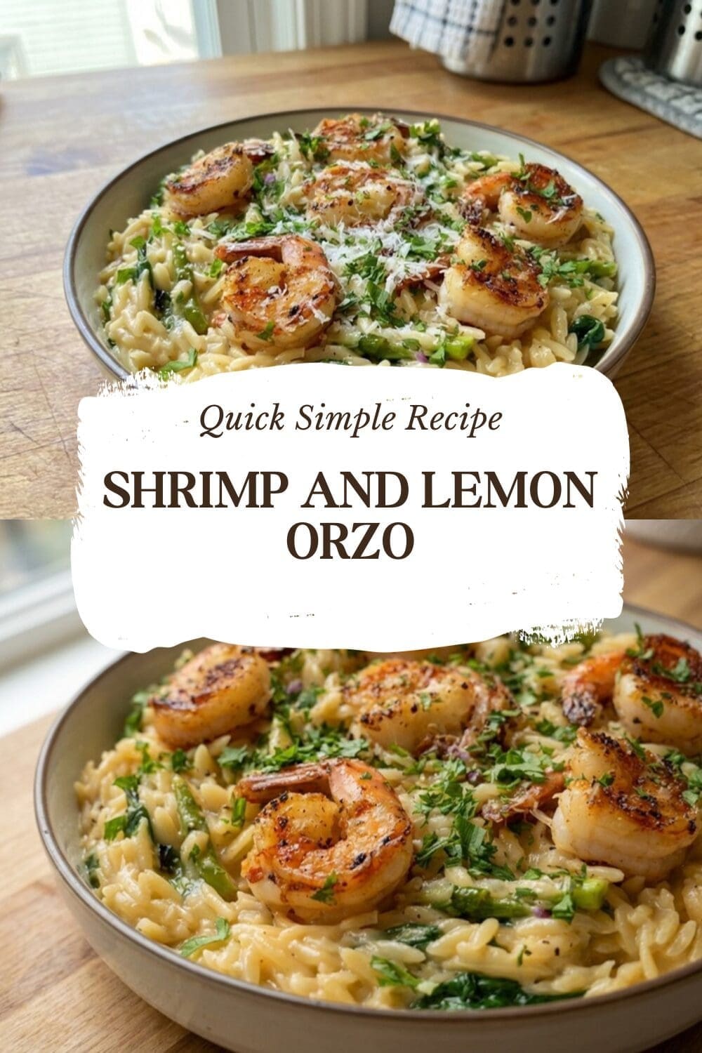 Lemon Garlic Shrimp Orzo Recipe 7 Shrimp And Lemon Orzo