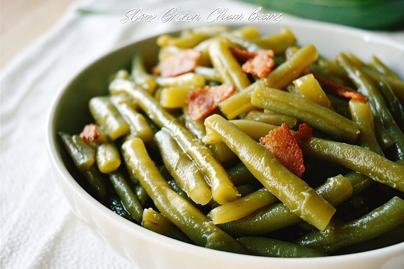 Slow Cooker Green Beans