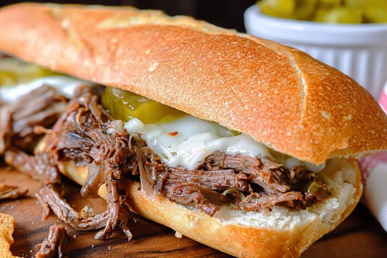 Crock Pot Italian Beef Sandwiches Recipe 6 Slow Cooker Italian Beef Sandwiches
