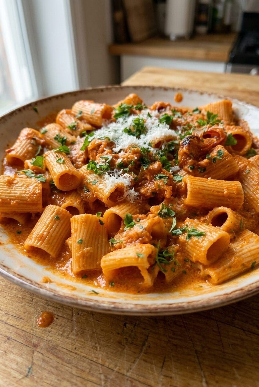 Spicy Rigatoni Recipe Quick And Easy 6 Spicy Rigatoni