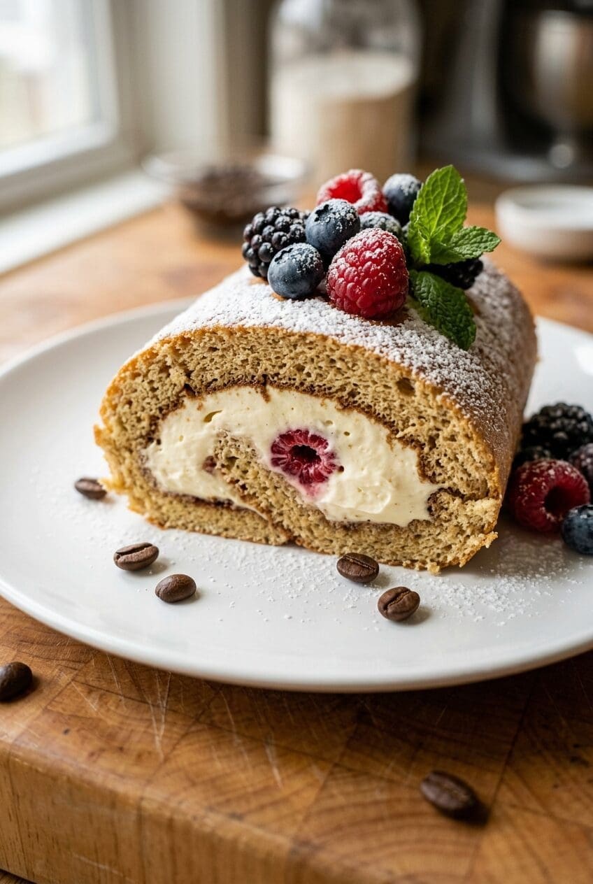 Vanilla Tiramisu Roll
