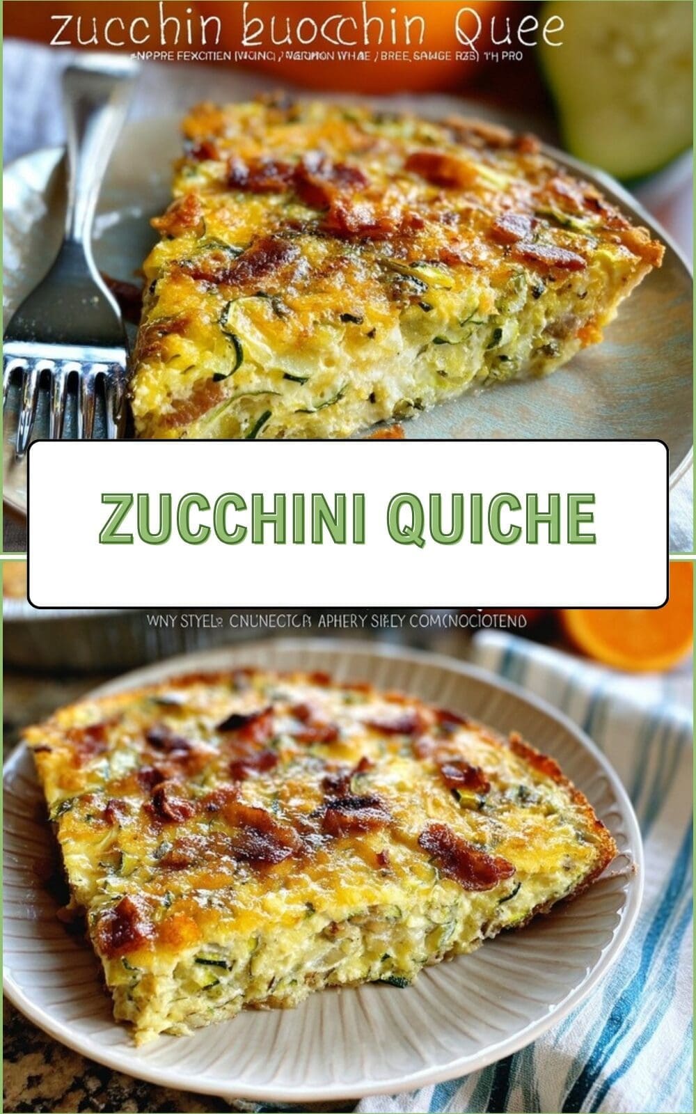 Zucchini Quiche