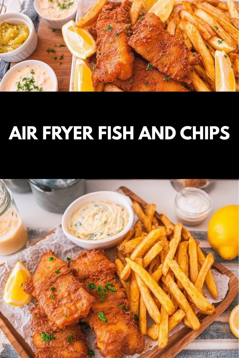 Air Fryer Fish &Amp; Chips Crispy Recipe 4 Air Fryer Fish And Chips