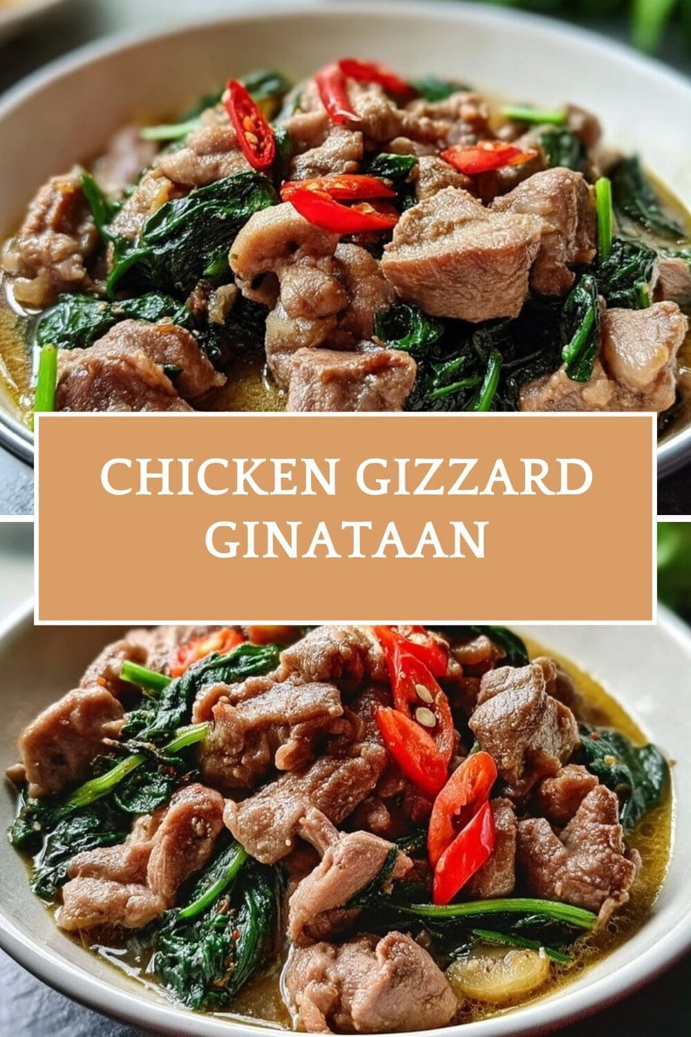 Chicken Gizzard Ginataan Recipe: Creamy Filipino Coconut Stew 7 Chicken Gizzard Ginataan