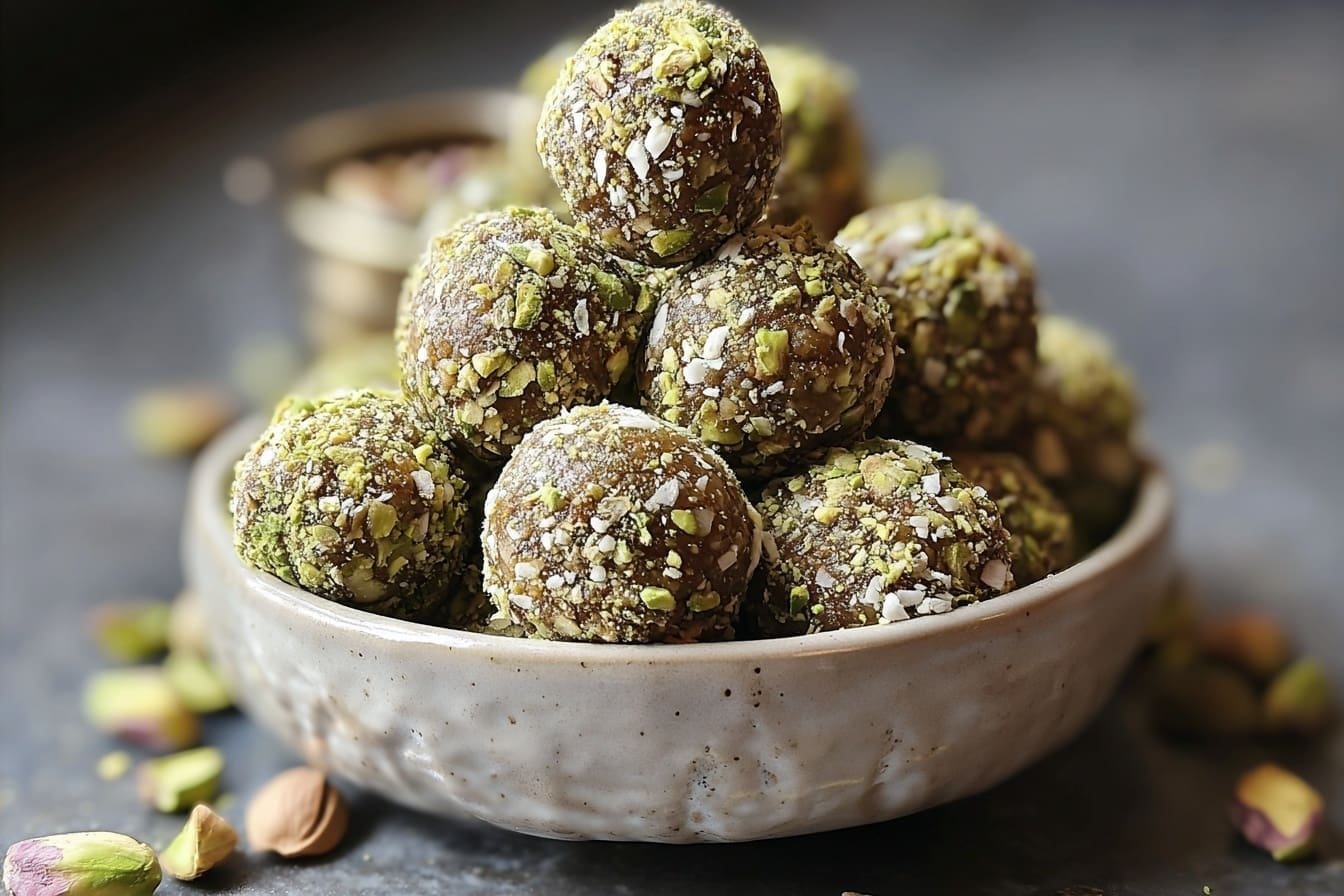 Pistachio Protein Balls: Easy No Bake Recipe 6 Easy Pistachio Protein Balls