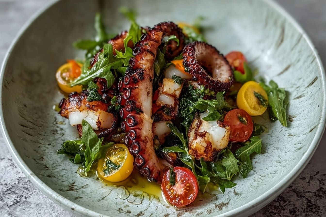 Grilled Octopus Salad Recipe 6 Grilled Octopus Salad
