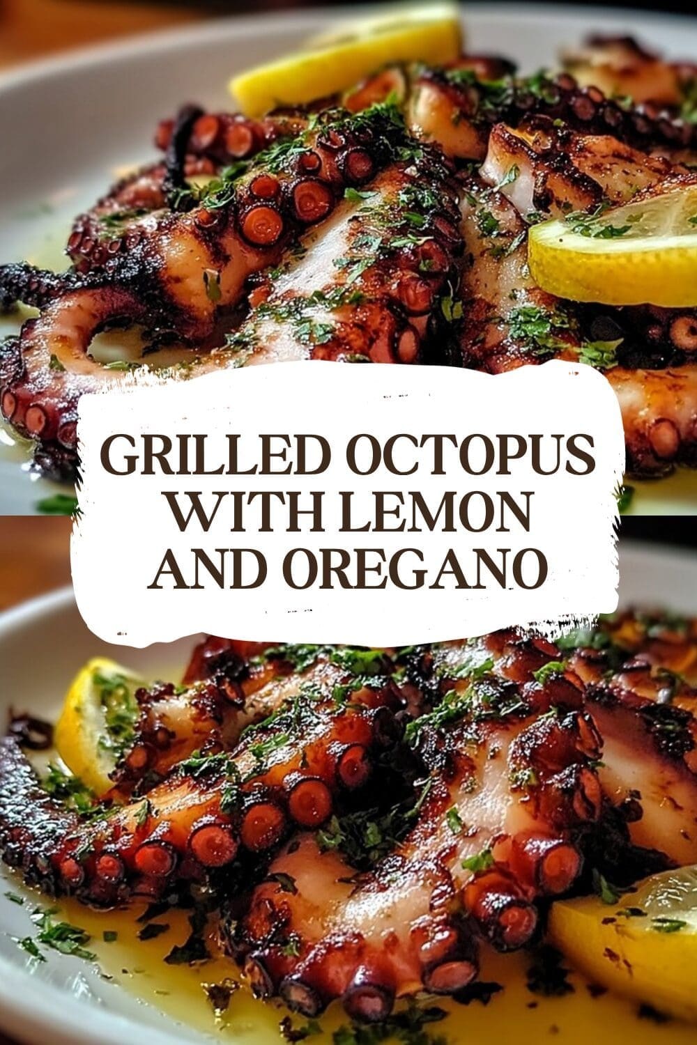 Grilled Octopus With Lemon And Oregano