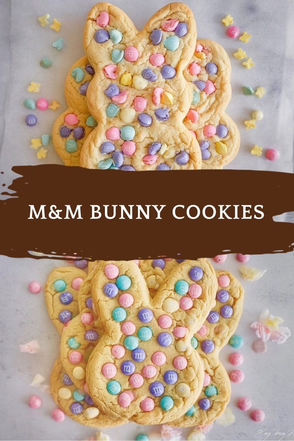Easter M&Amp;M Cookies Easy Festive Recipe 4 M&M Bunny Cookies
