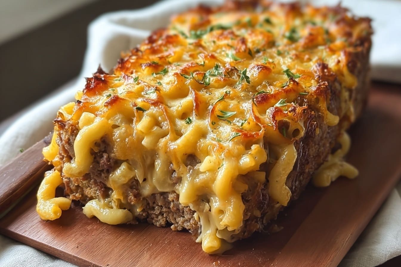 Mac And Cheese Meatloaf Casserole 6 Macaroni And Cheese Meatloaf