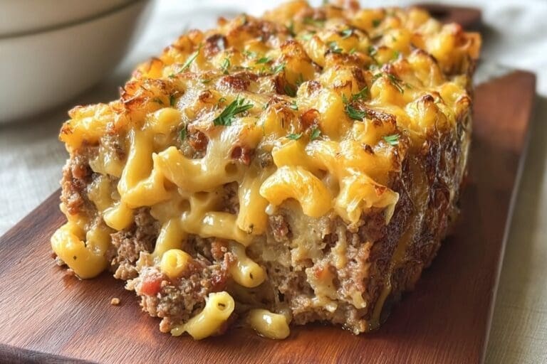 Macaroni And Cheese Meatloaf 41.Png