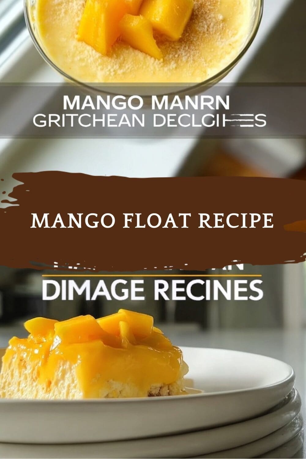 Filipino Mango Float Recipe Easy No Bake Dessert 7 Mango Float Recipe