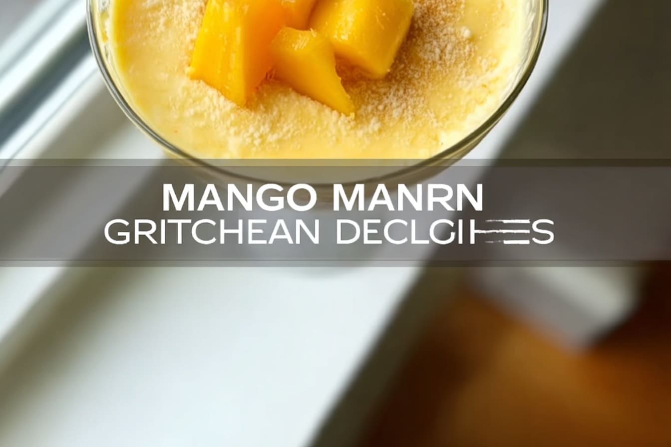 Filipino Mango Float Recipe Easy No Bake Dessert 6 Mango Float Recipe