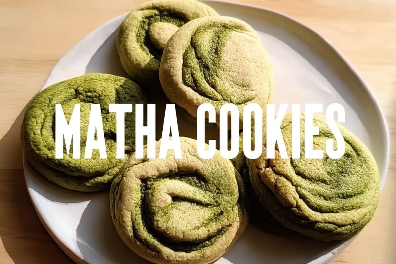 Matcha Latte Cookies